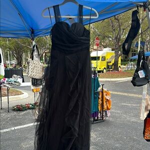 Elegant Black Evening Gown